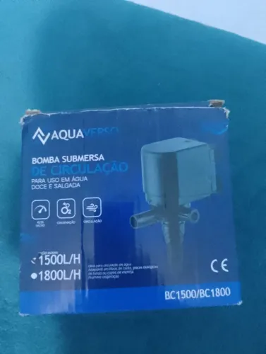 Bomba Submersa AquaVerso BC1500 220V Para Aquário E Lago