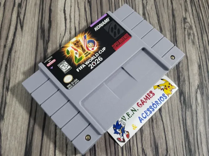 COPA DO MUNDO 2026 P/ SUPER NINTENDO!