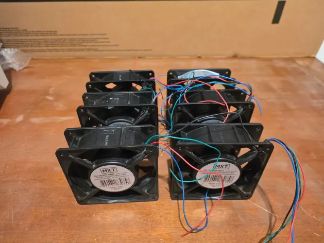 Micro ventilador 120x120x38 Bivolt 6uni MXT