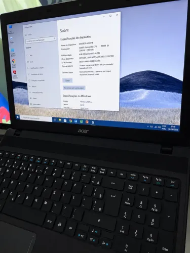 Notebook ACER Intel, pronto para uso ! Leia as descrições