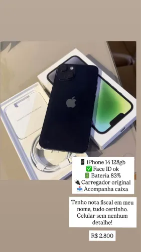 iPhone 14 preto