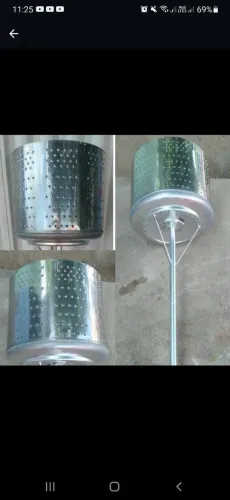 Lixeiras para calçada em aço inox