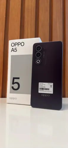 Smartphone OPPO A5 256GB 6GB RAM Bateria 6000mAh 45W 50MP AI Câmera