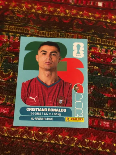 Figurinha Cristiano Ronaldo