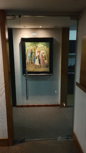 PORTA BLINDEX ESCRITÓRIO