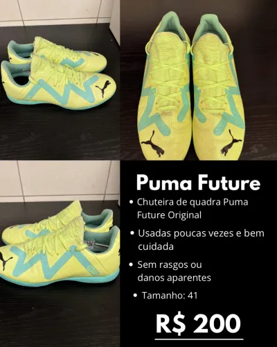 Chuteira Future Puma De Quadra Original