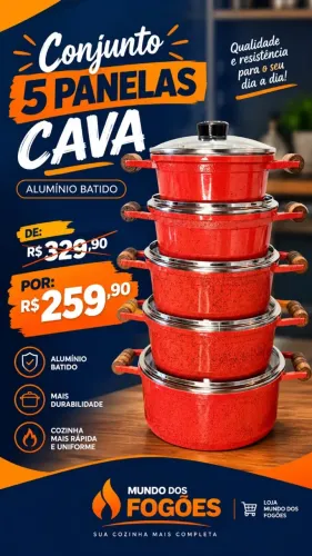 Jogo de panela