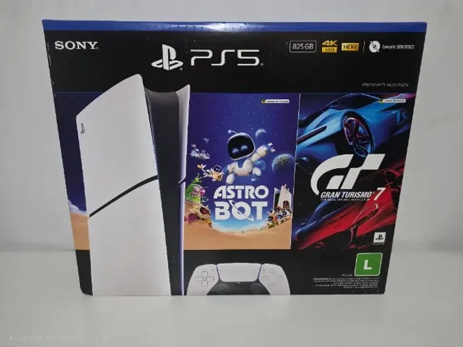 PS5 LACRADO Digital 825GB com 2 Jogos + NF (Playstation 5)
