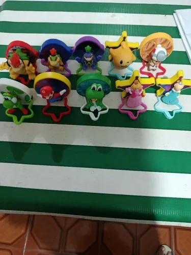 Coleçao Mario galaxy McDonald's 