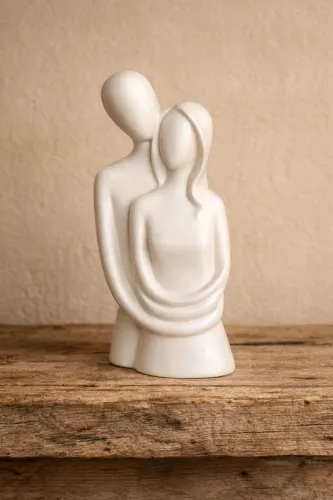 Estatueta de casal