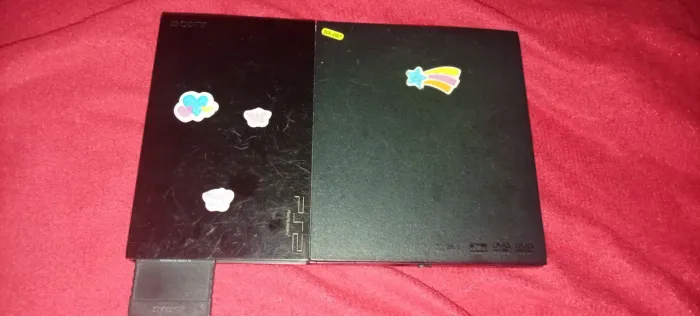 PS2 slim funcionando perfeitamente vendo