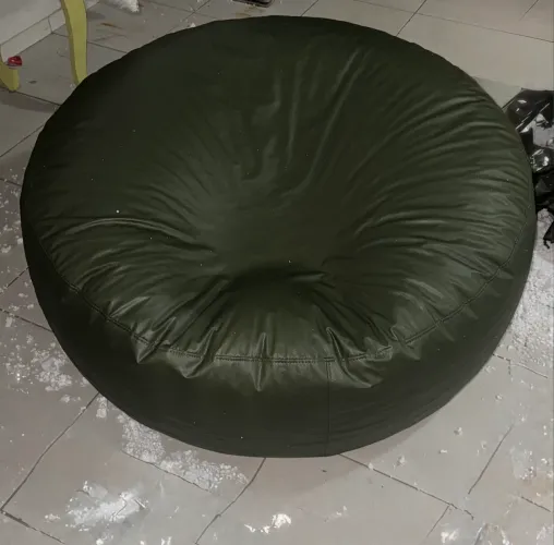 Puff Bolão Verde Militar 