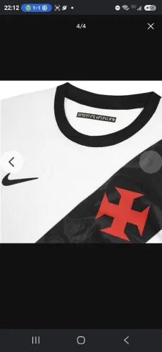 Blusa vasco jogador 