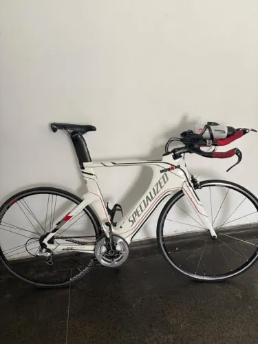 Specialized Shiv tamanho 54 Full carbono Relação Dura Ace Rodas shimano A500 
