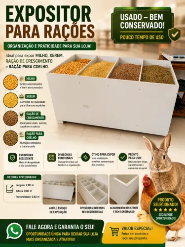 Expositor para Rações 