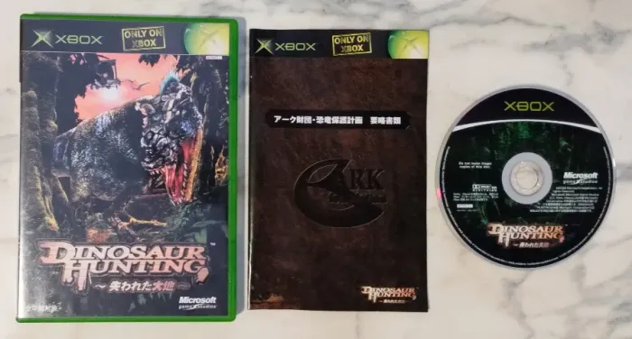Xbox Dinosaur Hunting Original Japonês