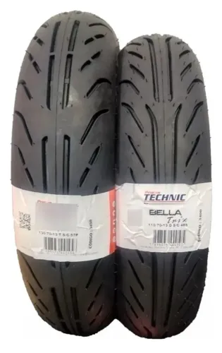Par Pneu Nmax 160 ADV  110/70-13 + 130/70-13 Bellatrix Technic