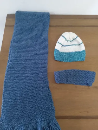 CACHECOL, GOLA E GORRO
