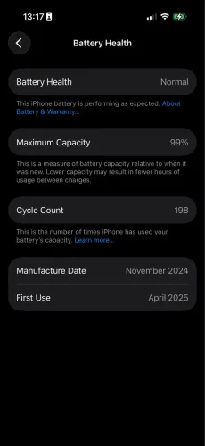iPhone 16 Pro 256 GB - Impecável