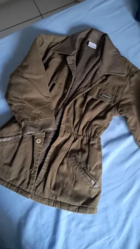 Parka Verde Musgo tsm 6 anos.