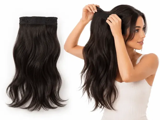 cabelo humano indiano 100g