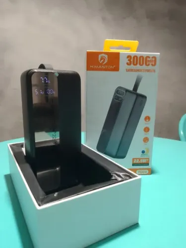 Power Bank Maston YD34H 30000mAh - Alta Capacidade e Confiabilidade