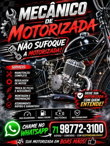 Serviço manutenção e montagem de bikes e motorizadas , LEIA A DESCRIÇÃO!!!
