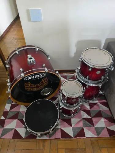 Bateria Completa Mapex Meridian Maple:<br>
