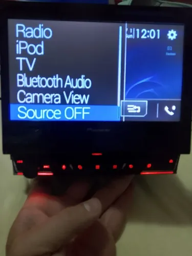 DVD Pioneer multimídia TV digital Bluetooth