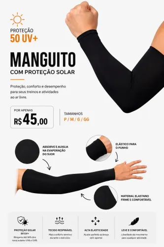 Manguito proteção solar