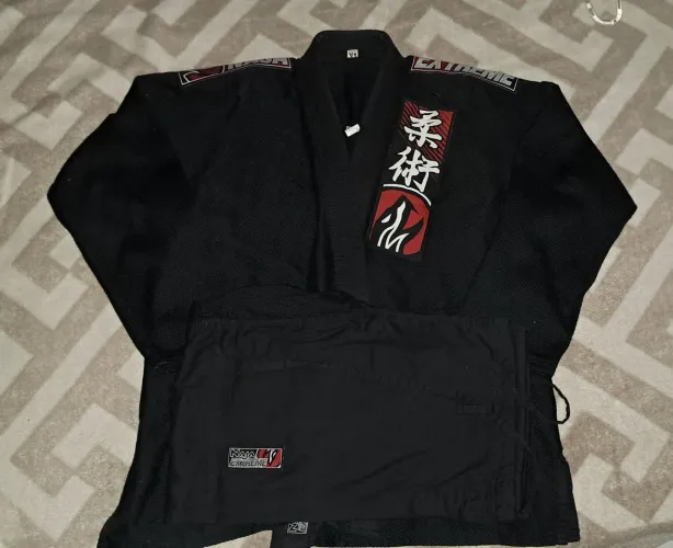 Kimono Jiu Jitsu Naja Choke Bjj Adulto Reforçado Trançado Tamanho A4