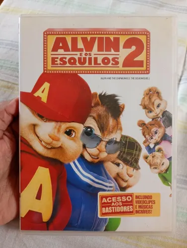 DVD do filme Alvin e os Esquilos 2