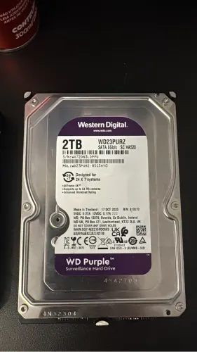 DISCO RÍGIDO HD 2 TB PURBLE WD