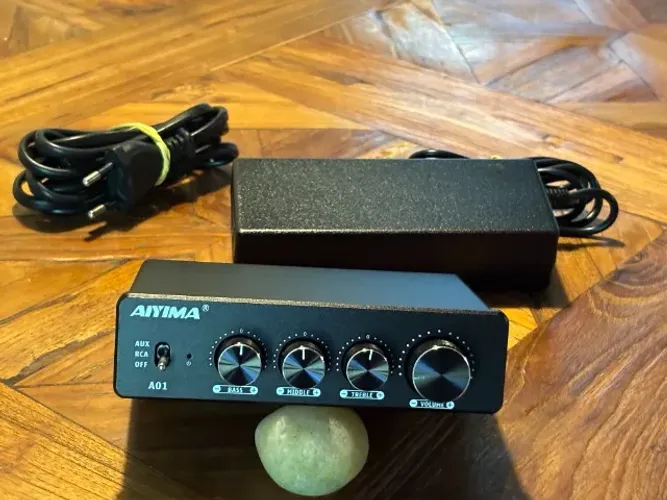 AIYIMA A01 tpa3116 amplificador 2 x 100W de áudio classe D novo (sem caixa)
