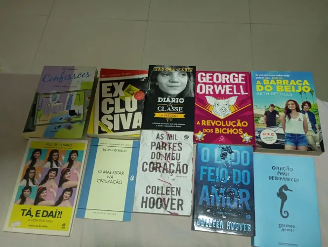 Vendo ou troco livros