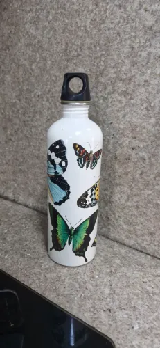 Garrafa de borboleta alumínio
