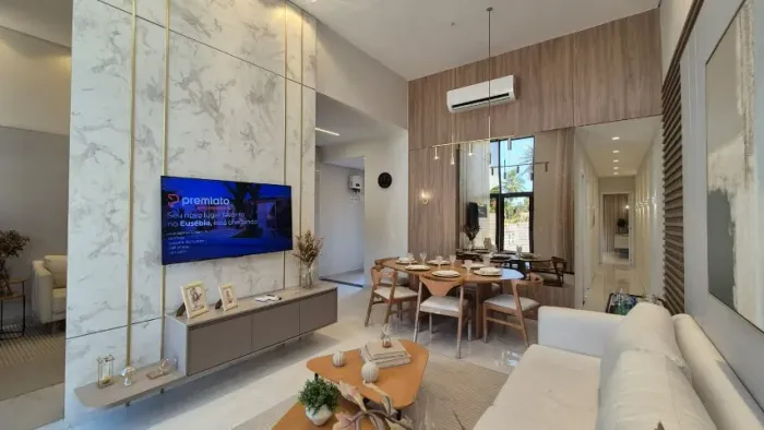 CASA NO COND. PREMIATO EM EUSÉBIO COM 3 QUARTOS ÓTIMA LOCALIZAÇÃO