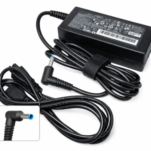 Fonte Carregador Notebook HP Pino Azul 65W 19.5V 3.33A Plug 4.5x3.0mm