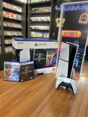 PlayStation 5 Slim Mídia física - Loja Game House - Oferecemos Garantia 