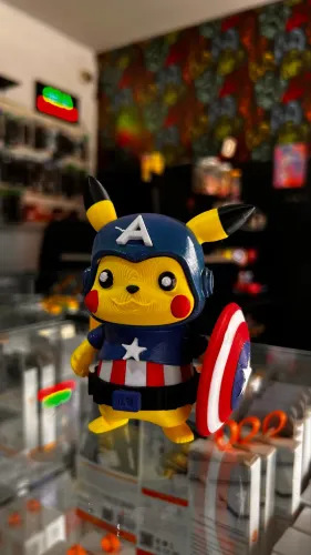 Boneco Action Figure Pikachu