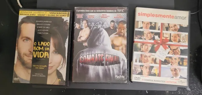 Lote 3 DVDs Filmes Originais 3