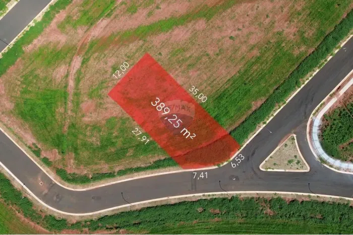 terreno a venda de 389,25 m² no Empreendimento Reserva Fazenda São Luis Residencial Jacara