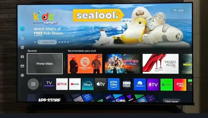 VENDO TV TOSHIBA 50 POLEGADAS 4K, SMART 2MIL REAIS