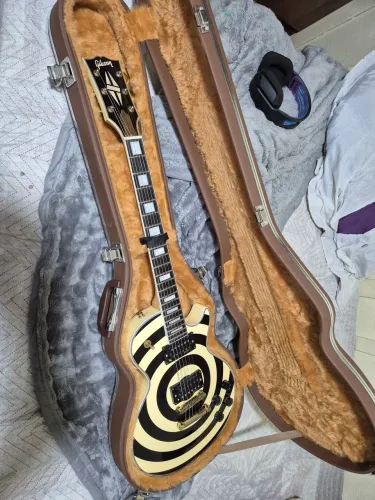 Guitarra les paul zakk wylde com case