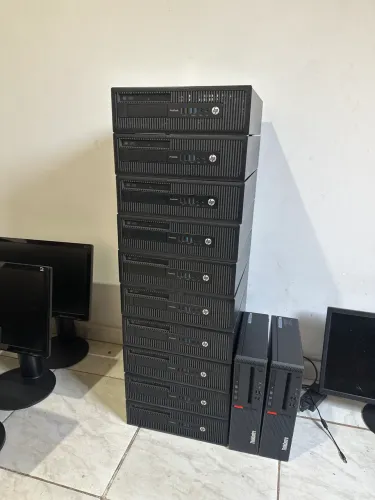 Computador i5 top 8 gb wifi ssd com monitor 19 completo para comercio loja fisica