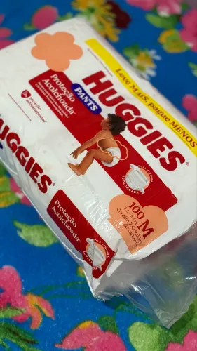 Vendo Fralda Huggies Pants M 100uni