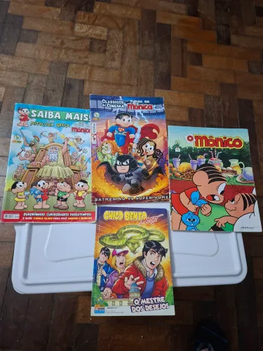 4 Gibs grandes Turma da Monica!! 