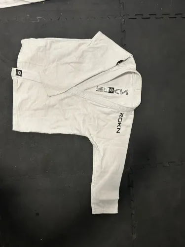 Kimono rokn legacy branco tamanho A4