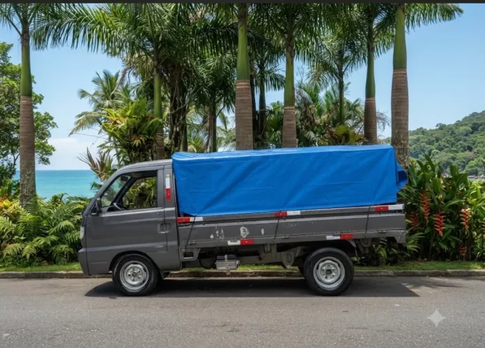 Towner Pick-up Hafei 1.0 8v 2011 Pronta p/ Trabalho