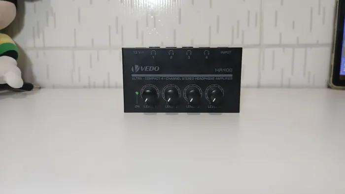 Pré-amplificador de fone Vedo 